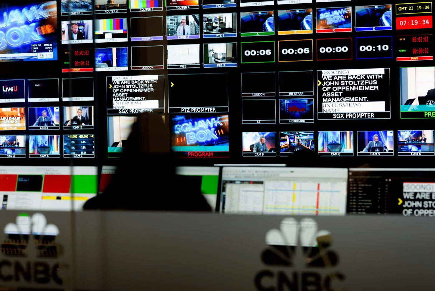 CNBC Singapore - New Master Control Room