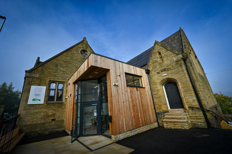 Entrance to Shipley Sustainable Hub