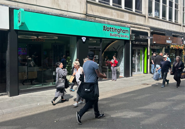 Nottingham Building Society - New Clumber Street location