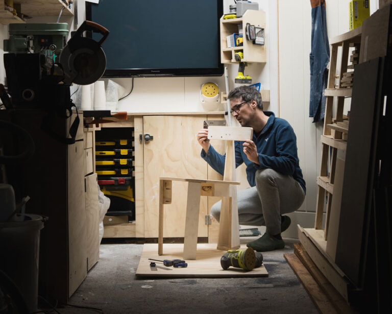 Ben Durack - Tall Ships-inspired chair
