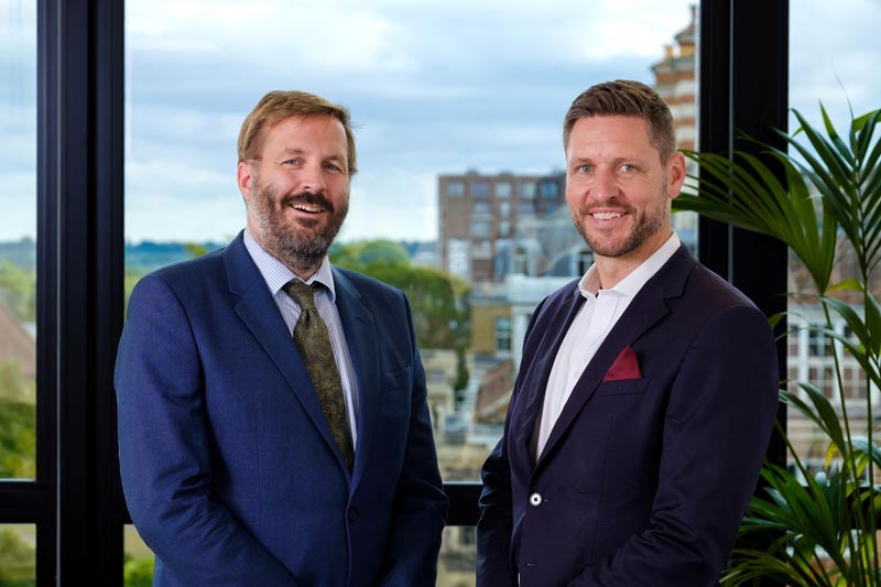 Brian Dowling and Andy Wilson