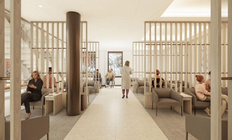 CGI of the new centre