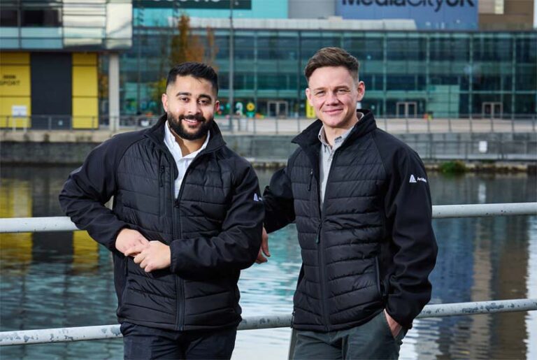 Founders Shehan Hegur and Alistair Lea Credit: Mark Waugh