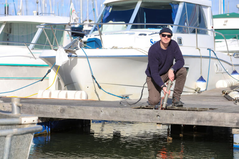 Dr David Gold, founder of Conwy-based Ecodetect