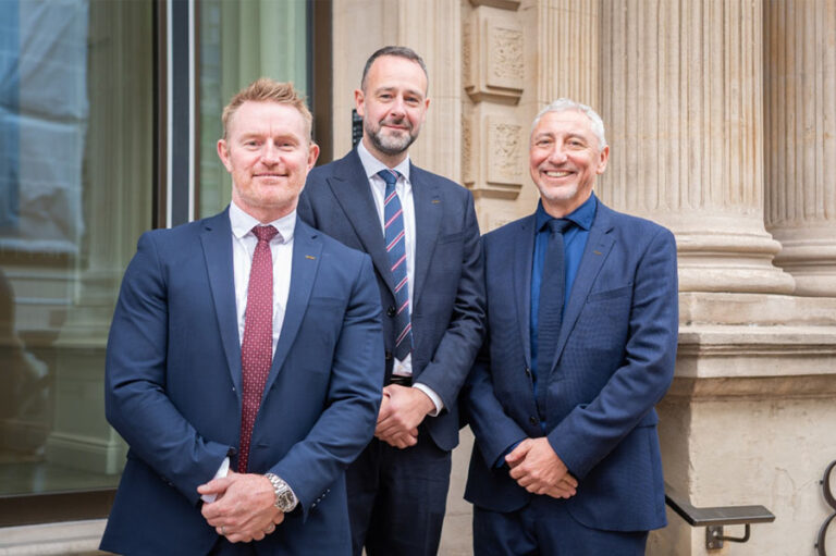 Peter Kirk, Darren Wright and Carl Saxon