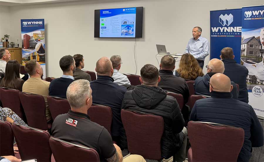 Wynne Construction TASC Development programme held at the International Convention Centre Wales, Newport.