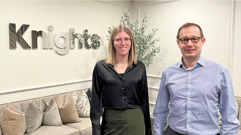 Clare Good and James Christacos