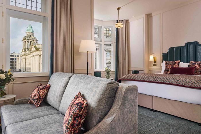 Belfast's newest hotel The Bedford Hotel situated beside Belfast city hall