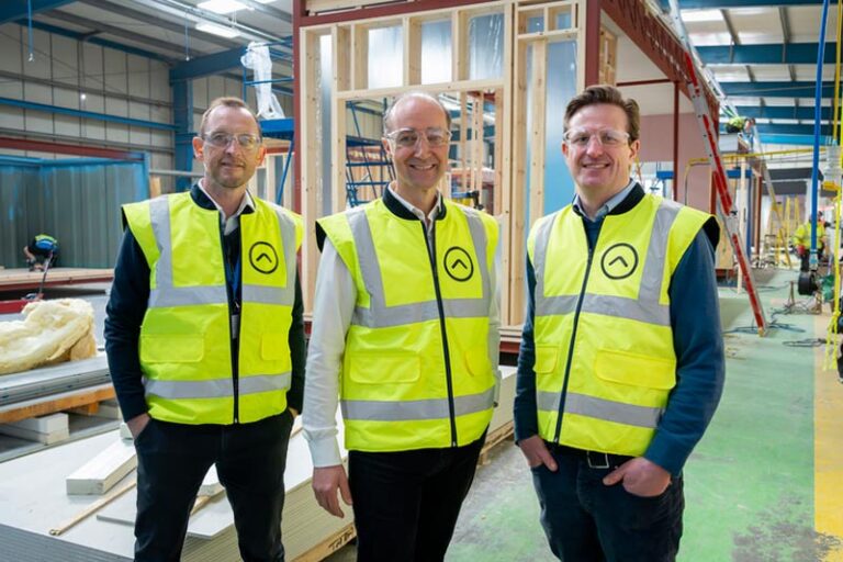 (L-r) Boost TA’s Rick Butters, Giles Donovan and Will Roberts