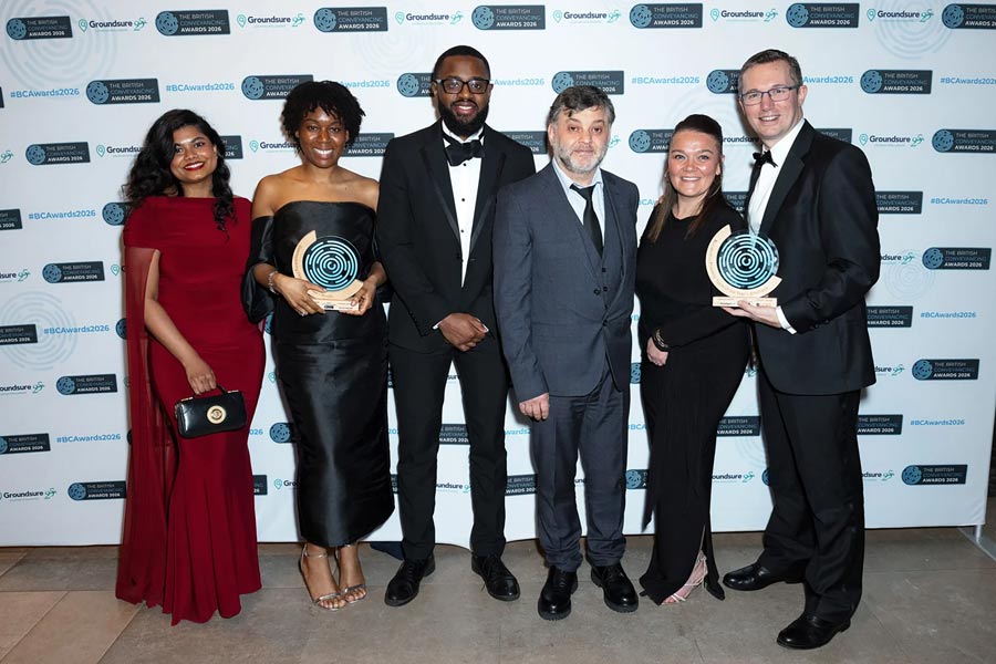 Tv Edwards team at the British Conveyancing Awards Credit: TV Edwards Solicitors