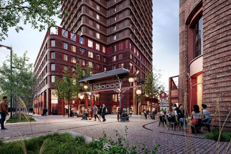 Glasgow Chinatown CGI