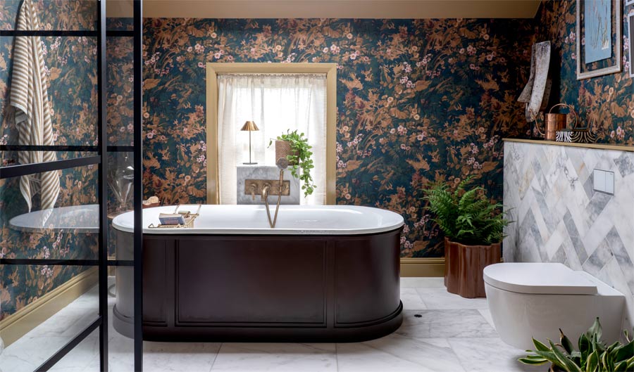 Woodhouse & Law Interior & Garden Design Compulsory Photography Credits Woodhouse & Law Interior DesignBespoke Wallpaper By Divine SavagesPhotography Emma LewisStyling Caroline Davis
