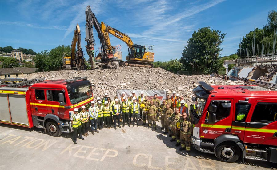 The Avon Fire station site