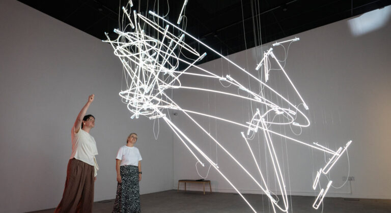 Neon Forms (after Noh II) (2015) by Cerith Wyn Evans