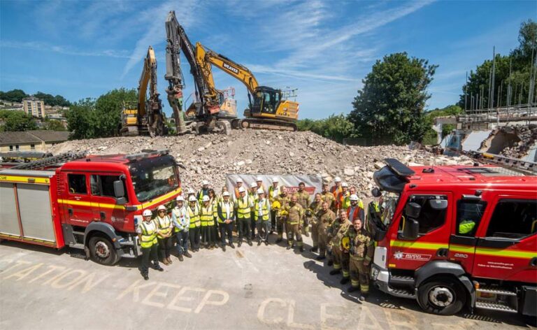 The Avon Fire station site