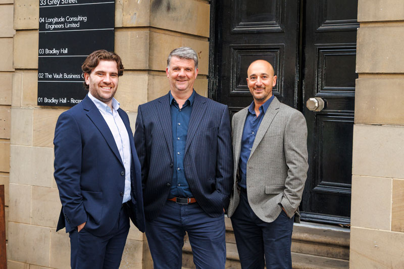 Giles Harker, Duncan Fraser, Richard Rafique
