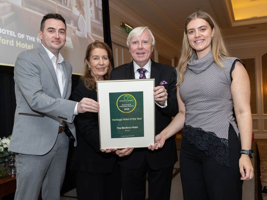 The Bedford Hotel in Belfast Honoured as Heritage Hotel of the Year 2026