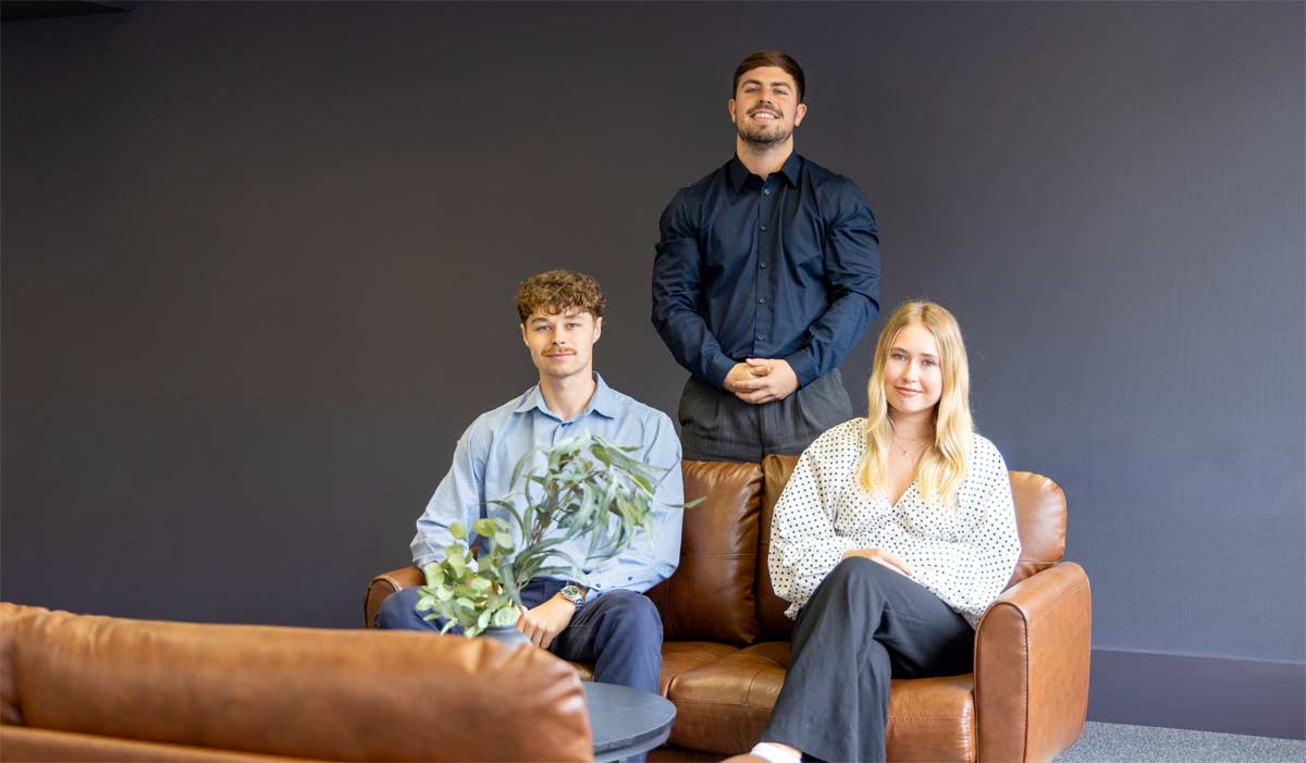 Benjamin Riddle, Matthew Beswick, Sienna Baker