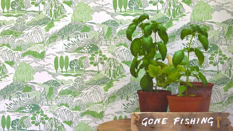Gone Fishing Wallpaper / Willow