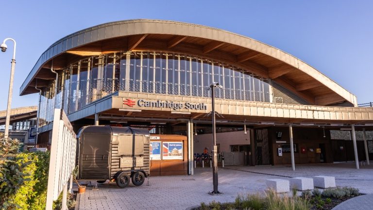 Cambridge South Railway Station / Image credit: Network Rail