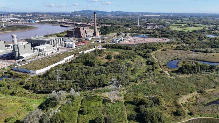 Uskmouth Sustainable Energy Park in Newport