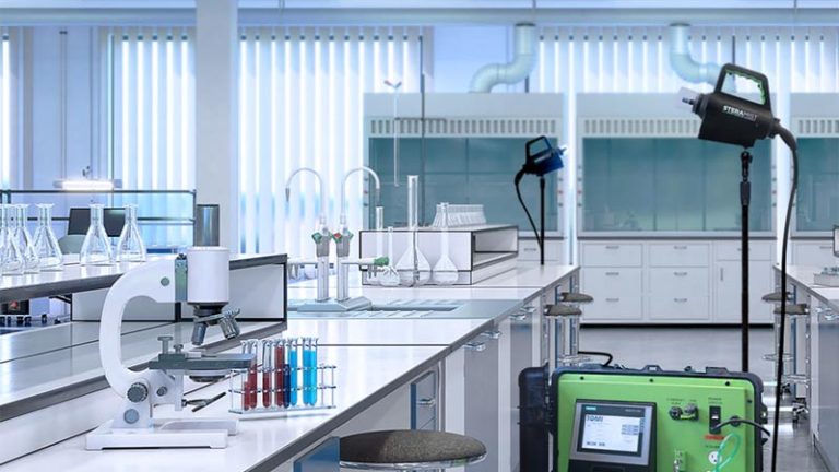 SteraMist® ionised Hydrogen Peroxide technology used for bio-decontamination of cleanrooms and controlled environments.