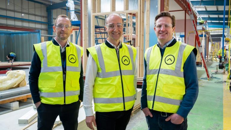 (L-r) Boost TA’s Rick Butters, Giles Donovan and Will Roberts